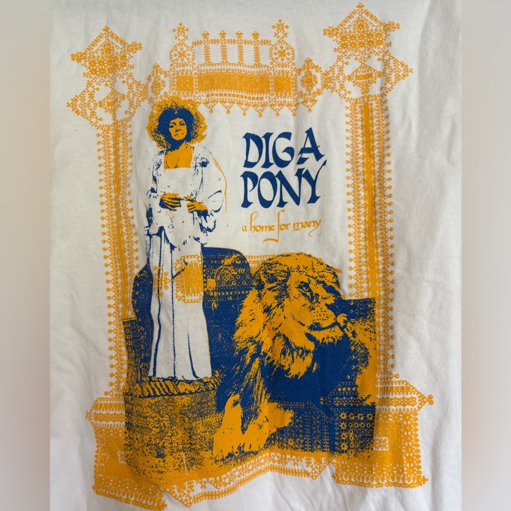 Rare Portland Dig A Pony 8th Anniversary T Shirt - M